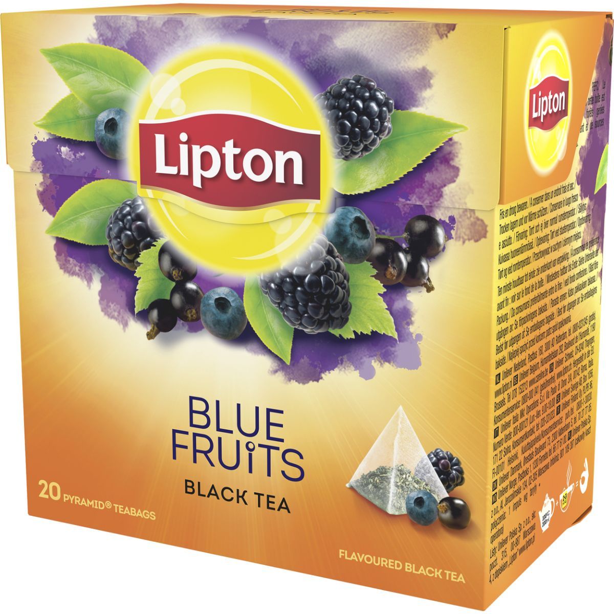 Pack 6 boîtes de thé et infusion Lipton Pyramid + 1 coffret offert