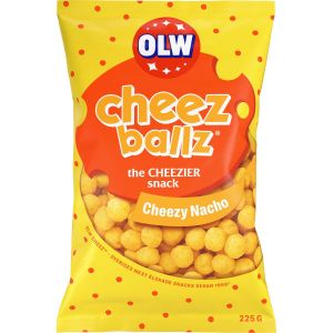 OLW Ostbågar Cheez Ballz - 225 gram