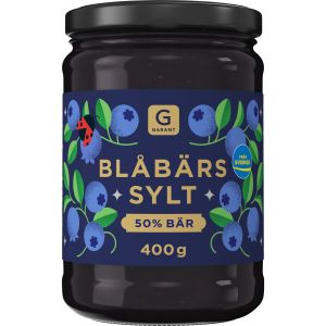 Garant Blåbärssylt 50% Bär - 400gr