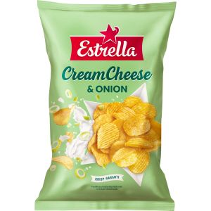 Estrella Cream Cheese & Onion Chips - 275 g