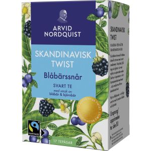 Arvid Nordquist Blåbärssnår Svart te - 17 st