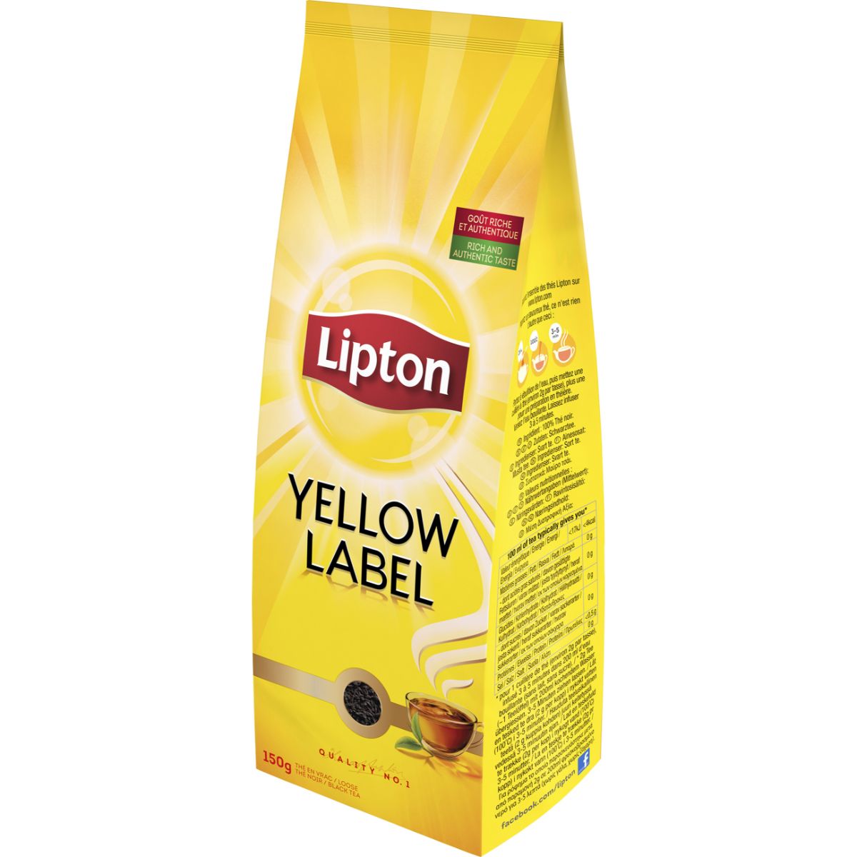 Lipton yellow label tea ingredients
