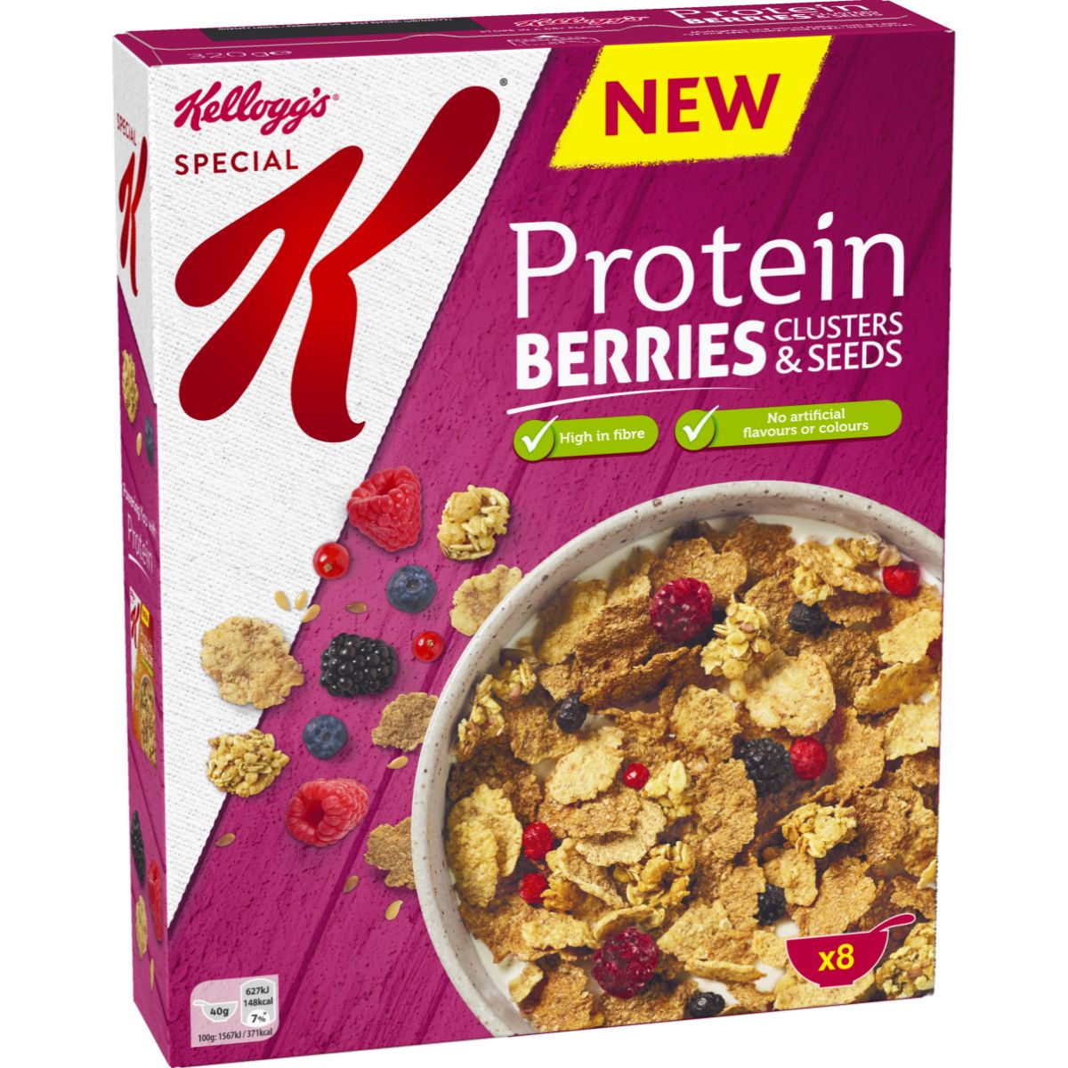 Special K Protein DarkBerries / Seeds - 8 Port - Ditt s