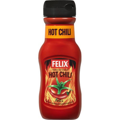 Ketchup Hot Chili 500g Ditt svenska skafferi