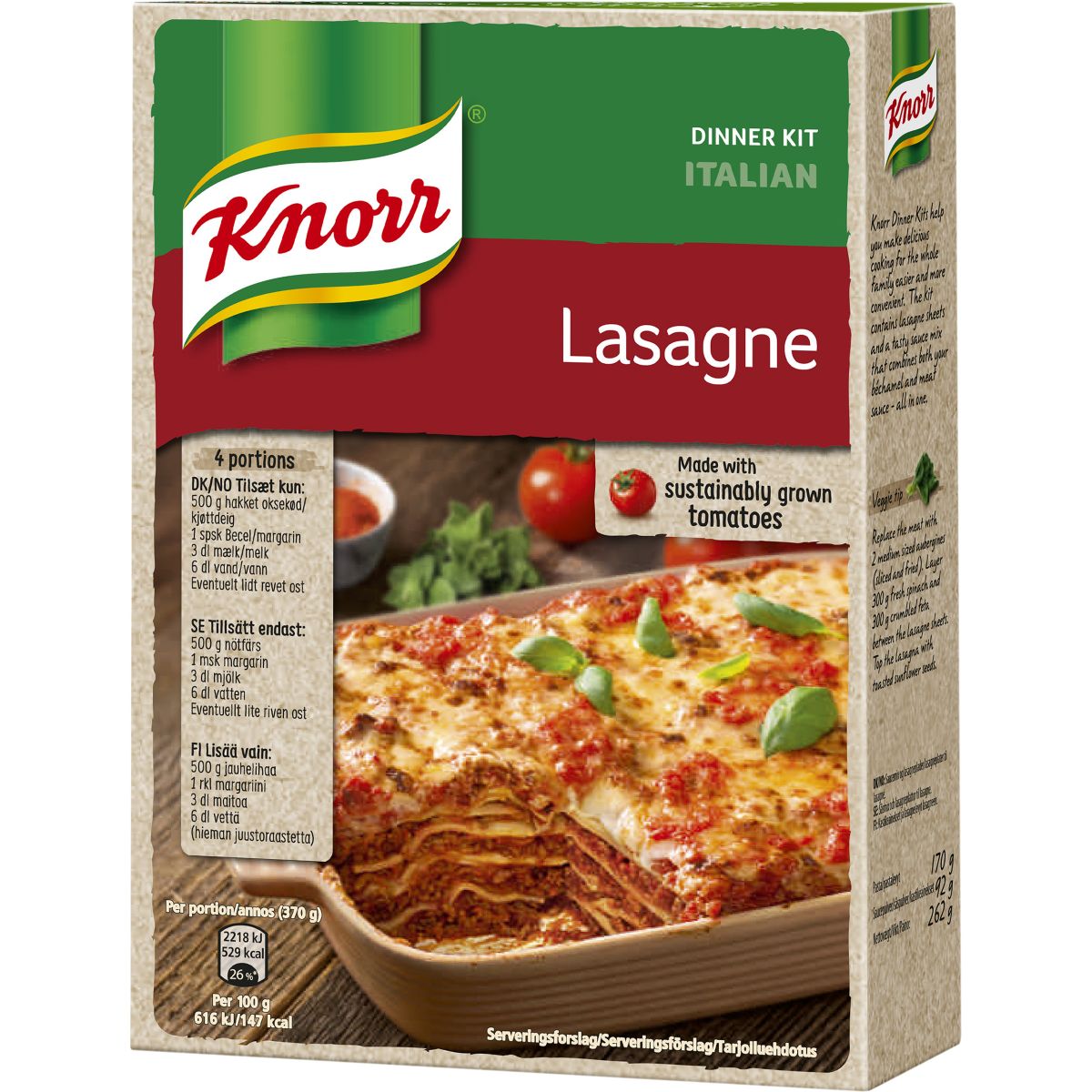 Top 90+ imagen lasagne knorr recept