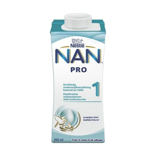 NAN Pro 1 drf 0 months - 200ml - Ditt svenska skafferi