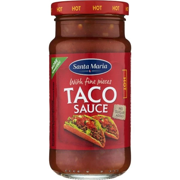 Hot Taco Sauce - 230g - Ditt svenska skafferi
