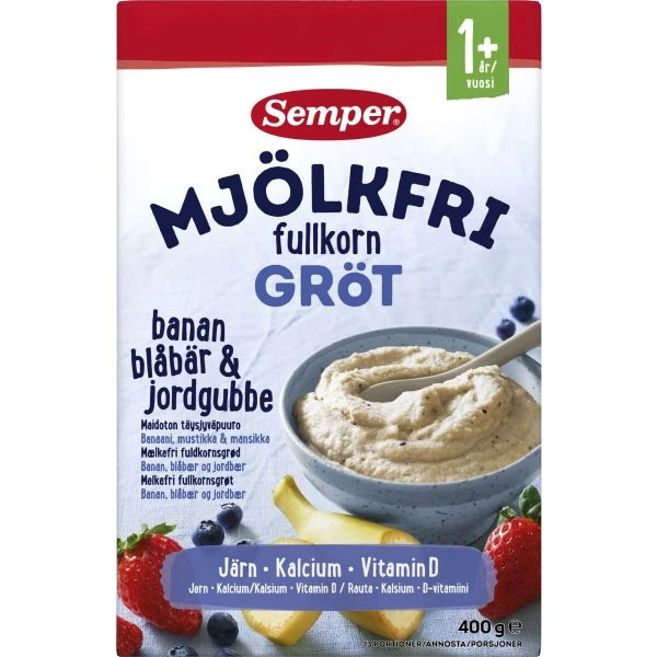 Milk free porridge for outlet babies