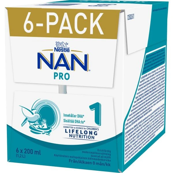 NESTLÉ NAN Pro 1 large pack - 6 PCS - Ditt svenska skaf