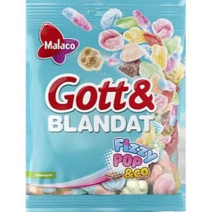 Malaco G&Bl FizzyPop&Co bag - 170 g