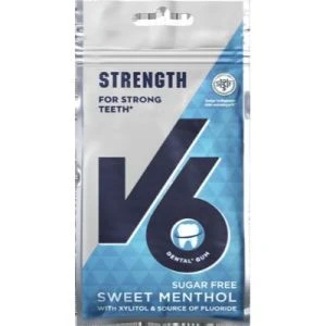 V6 Strong Teeth Fluor Sweet Menthol - 30 G