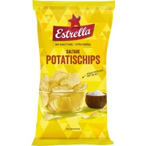 Estrella Saltade Potatischips - 275 g