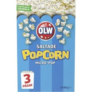 OLW Micropop Salt - 3x80g