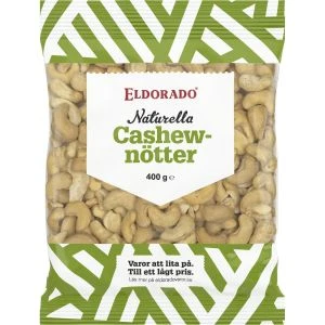 Eldorado Cashewnötter Naturella  - 400g