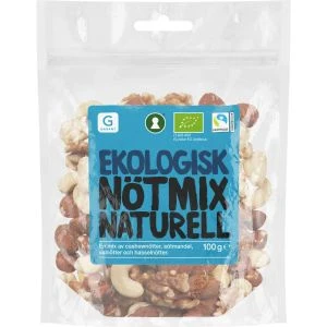 GARANT EKO NÖTMIX NATURELL EKO - 100g