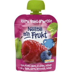 NESTLÉ Min Frukt Äpple Hallon 6 mån - 90 G