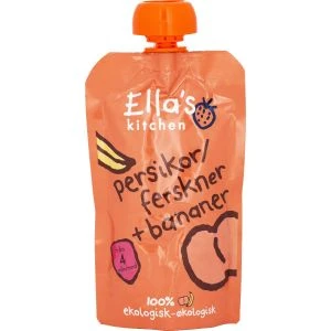 Ella's Kitchen Persika och Banan puré - 120 g