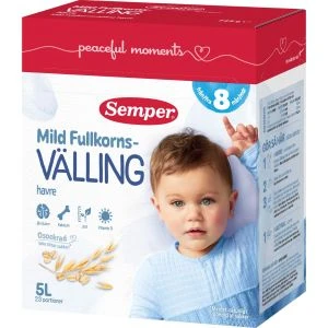 Semper Fullkornsvälling mild 8 mån 5l - 725g