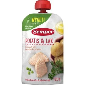 Semper RTE POTATIS & LAX 6 MÅN - 120g