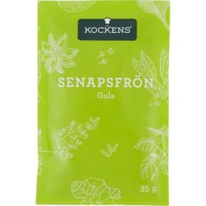 KOCKENS Senapsfrön Gula påse - 35g