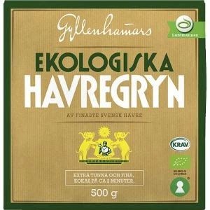 Gyllenhammars Ekologiska Havregryn - 500g