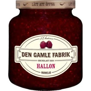 Den gamle fabr Hallonmarmelad - 380 g