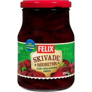 FELIX Rödbetor skivade - 370 g