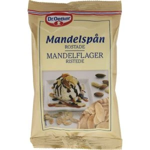 Dr.Oetker Mandelspån rostade - 50g