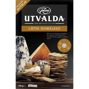 Göteborgs Utvalda Lätta Dinkelkex - 100g