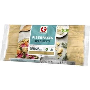 Kungsörnen Spaghetti ljus fiberpasta - 1000g