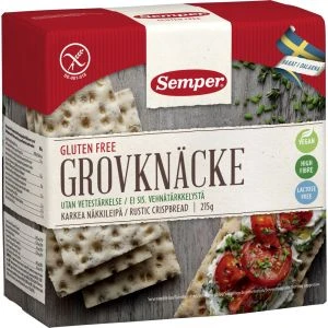 Semper Gf Knäckebröd Rekt - 215g