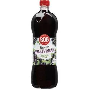 BOB Blandsaft Svart Vinbär - 0,95 l