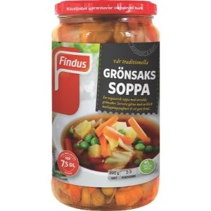 Findus Grönsakssoppa - 490g