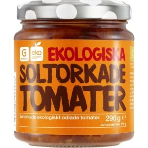 GARANT EKOLOGISKA VAROR SOLTORKADE TOMATER - 290G