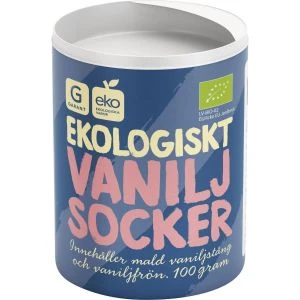 Garant ekologiska varor Vaniljsocker ekologiskt - 100 g
