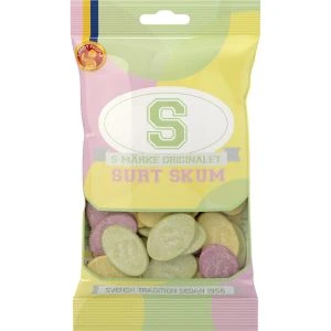 Candypeople S-Märke Surt skum - 70g