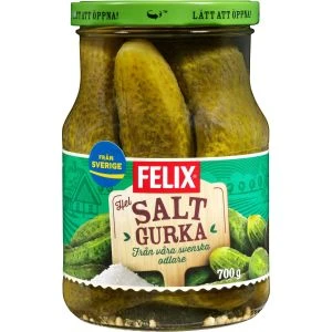 FELIX Saltgurka hel - 700 g