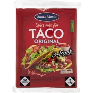 Santa Maria TACO SPICE MIX - 3 P