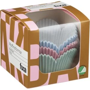 FIXA Muffinsform blomma - 36 st