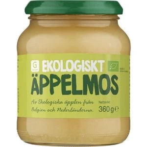 Garant Ekologiska Äppelmos - 360gr