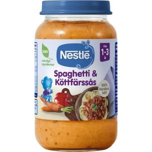 NESTLÉ Spaghetti & Köttfärsås 1-3 år - 220G