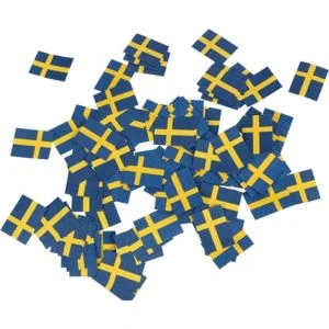 Hedlundgruppen Konfetti Svenska flaggan 150st