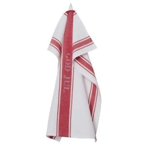 Classic Textiles Kitchen Towel Red Christmas - 1 pc