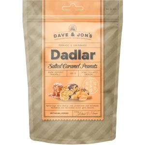 DAVE & JON'S Dadlar Salted Caramel Peanuts - 125g