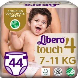 LIBERO Touch 4 Blöjor 7-11kg - 44PC