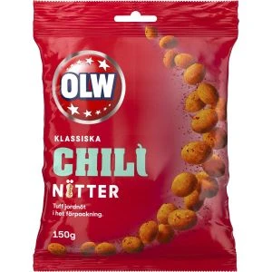 OLW Chili Nuts - 150 g