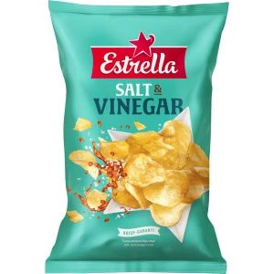 Estrella Salt & Vinägerchips - 275 g