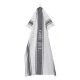 Classic Textiles Kitchen Towel Christmas Gray  - 1 pc