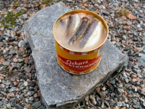 Fermented herring jar